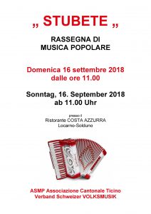 Stubete 2018 Ristorante Costa Azzurra